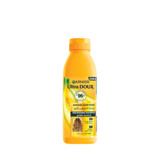 Garnier Ultra Doux Vegan Hair Food Banana And Shea Butter Nourishing Shampoo For Dry Hair - 350ml