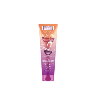 L’Oréal Paris Elvive Dream Long Straight Oil Replacement, 300ml - Black Cumin Oil & Micro Keratin