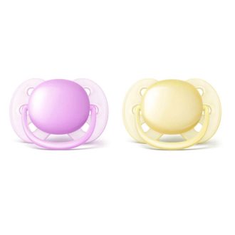 Ultra Soft Pacifier 0-6M - Pack of 2