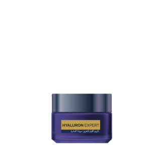 L'Oréal Paris Hyaluron Expert Moisturiser And Plumping Anti-Aging Night Cream With Hyaluronic Acid
