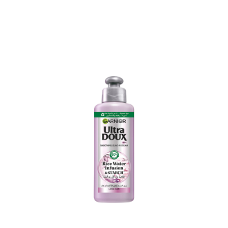 Garnier Ultra Doux Rice Water Infusion & Starch Leave In Cream For Long Hair - 200ml